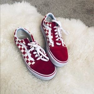 Red vans!!! 🩸🩸
